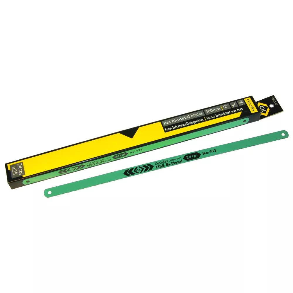 C.K Hacksaw Blades 12in x 24TPI Pack of 25