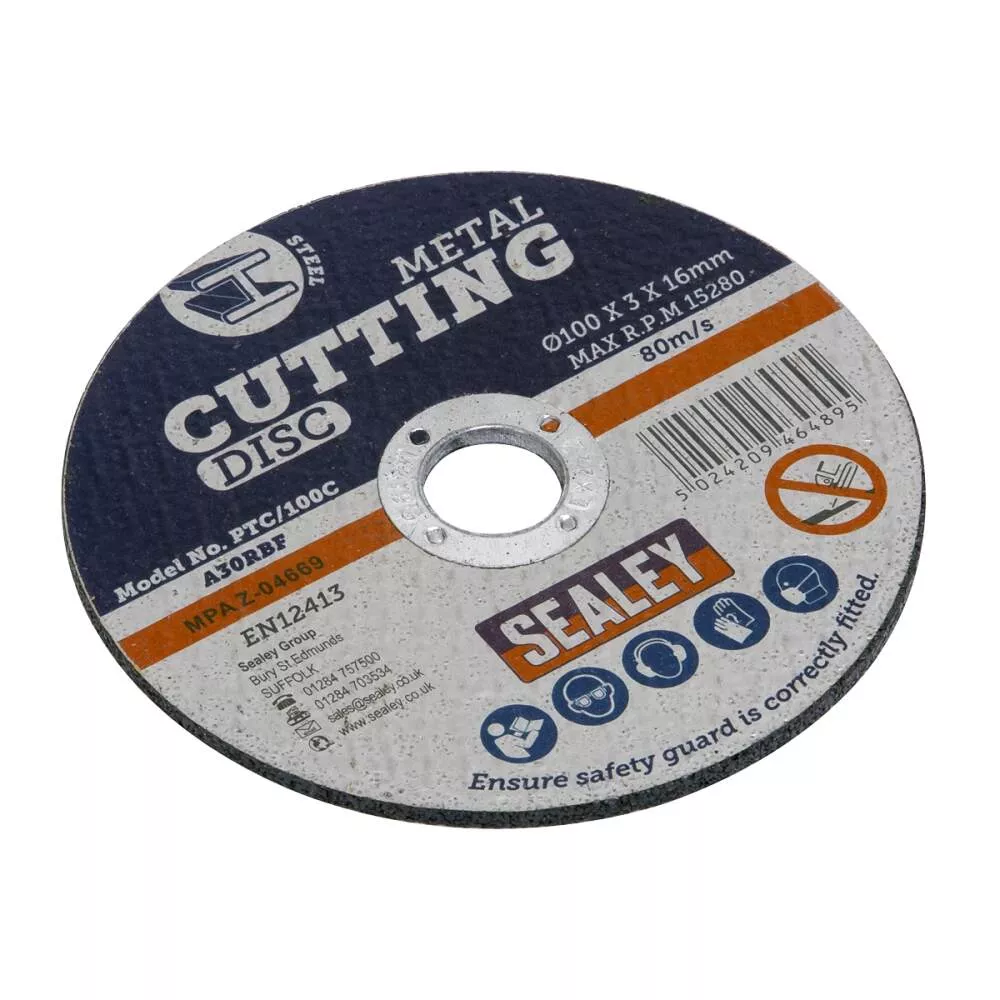 Cutting Disc Ø100 x 3mm, Ø16mm Bore