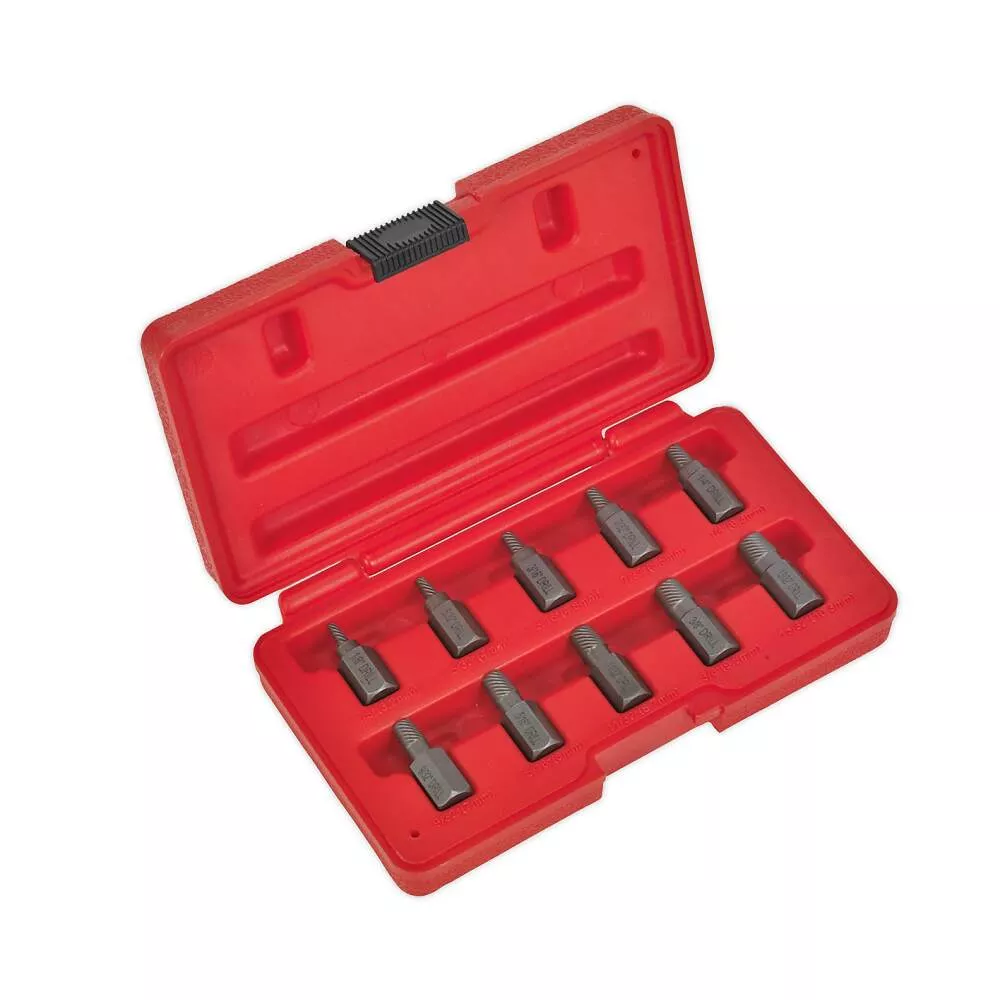 Multi-Spline Screw Extractor Set 10pc